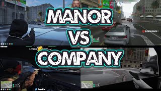 The Company Vs Manor Fight By The Vault  MULTI POV  NoPixel 40 [upl. by Fernas928]