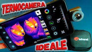 ✅ Thermal Eye X2 XH09 Fotocamera a infrarossi per smartphone con caratteristiche impressionanti ✅ [upl. by Latashia]