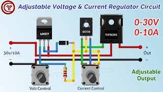 030v 010A variable power supply Adjustable voltage and current [upl. by Aimek743]