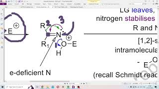 Online Class Recording Rearrangement Reactions CC8 Sem4 CBCS Online Class6 [upl. by Kreitman]