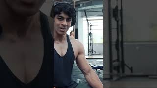 Day 185 Gym workout tips triceps gymlover minivlog [upl. by Heppman]