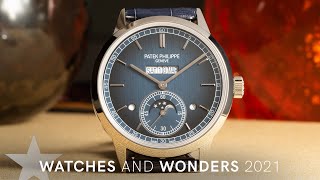 Wei Goes HandsOn With Pateks 2021 Novelties [upl. by Etennaej]