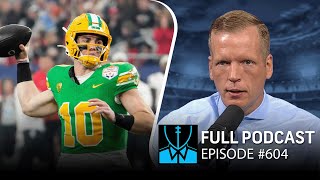 Oregon QB Bo Nix 1on1 interview  Chris Simms Unbuttoned FULL INTERVIEW Ep 604  NFL on NBC [upl. by Awjan]