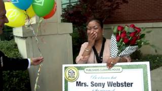 Publishers Clearing House Winners Sony Webster From McKinney Texas Wins 10000 [upl. by Quent]