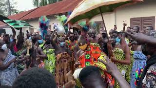 Aprede Dance By otumfuo Osei Tutu II And Abrafuo [upl. by Tillio]