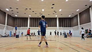 Ekamai vs MUIDS Varsity volleyball set 3 and friendly game [upl. by Flannery]