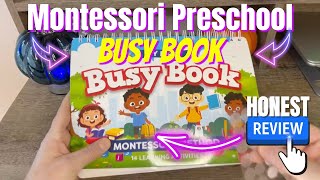 Inside Look at the Montessori Busy Book for Learning Development [upl. by Anetsirhc234]