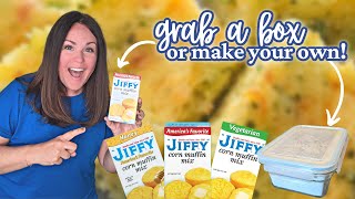 3 JIFFY mix HACKS you dont want to miss  EASY RECIPES using JIFFY mix [upl. by Carlita632]