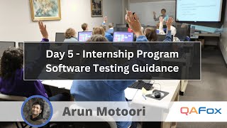 Day 5  Internship Program Software Testing Guidance [upl. by Akcimehs131]