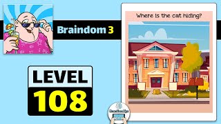 Braindom 3 Level 108 Walkthrough [upl. by Libenson]