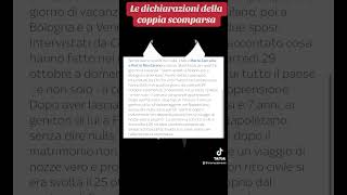 Le dichiarazioni dell coppia scomparsa a Caserta cronaca perte attualità news [upl. by Maupin]