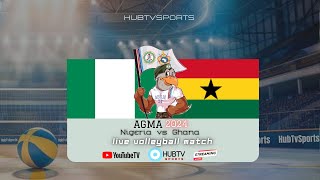 AMGA 2024 VOLLEYBALL TOURNAMENT  NIGERIA vs GHANA [upl. by Rehpotsyrk835]