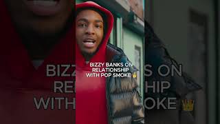 Bizzy Banks on friendship with Pop Smoke He put New York drill on the map 🗽👑 popsmoke shorts [upl. by Eitten]