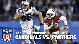 Cardinals vs Panthers  NFC Championship Highlights  NFL [upl. by Moureaux417]