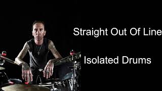 Godsmack Straight Out Of Line Isolated Drums [upl. by Bodnar]