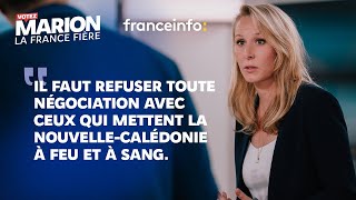 Marion Maréchal invitée de lémission On Vous Répond sur France TV Info [upl. by Lednyc]