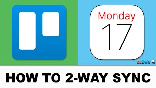 Sync Trello With Apple Calendar StepbyStep Tutorial [upl. by Karlik49]