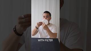 I made a pop filter from a tissue… [upl. by Novyad]