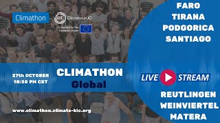 Climathon Global Days with Tirana  Faro  Reutlingen  Podgorica  Santiago  Austria  Matera [upl. by Nahaj]