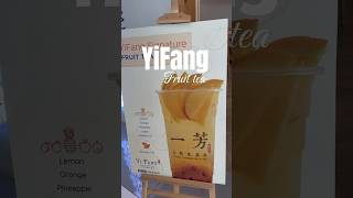 Yifang signature fruit tea yifang youtubeshorts shorts [upl. by Cristian]