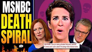 MSNBC Is in a Death Spiral Ratings Collapse as Potential Buyers REFUSE Crazy quotStarquot Contracts [upl. by Acirtap]