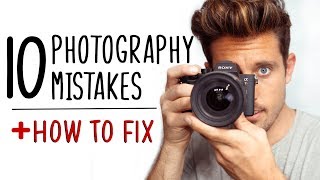 10 Beginner Photography Mistakes  How To Fix [upl. by Ellehcyt]