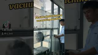 The flexible shaft cleaning and vacuuming machine cleaningrobot airductcleaning machine rjbot [upl. by Neelsaj]