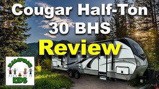 Keystone Cougar Half Ton 30 BHS Review [upl. by Lajes]