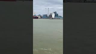 The Woolwich Ferry links Woolwich on the south of river thames with North Woolwich ferry reel [upl. by Sloane]