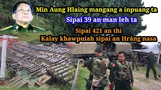 Ehe Burma Sipai Lalber mangang a inpuang ta  Sipai 421 an thi  Sipai 39 an man bawk [upl. by Eisned372]