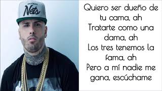 Romeo Santos Ft Daddy Yankee Nicky Jam  Bella y Sensual LYRICS [upl. by Wesley771]