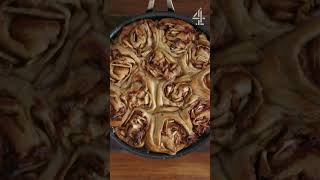 ONE Pan Toffee Apple Buns  Jamie Oliver  short [upl. by Bergstrom18]