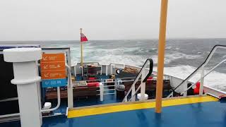 Scillonian III in rough seas [upl. by Sioux]