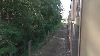 Onboard D7659 Screaming Away From Kelling Heath Halt On The 180 Of Kelling Bank 07062024 [upl. by Carolynn]