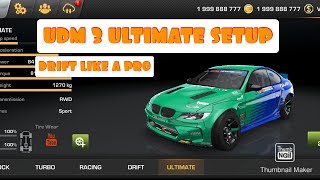 Carx Drift Racing 1 UDM 3 BMW M3 E92 Ultimate Setup 2021 [upl. by Cicenia]