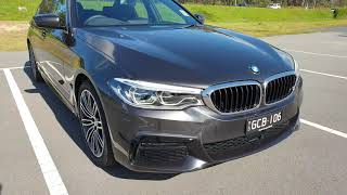 2020 BMW 520i Start Up amp Walkaround [upl. by Hett814]