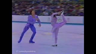 ⛸ Natalia Mishkutenok amp Artur Dmitriev  1992 Albertville Free Skate no commentary  Liebestraum [upl. by Andee]