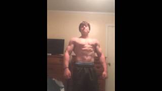 16 year old bodybuilder [upl. by Eimas]