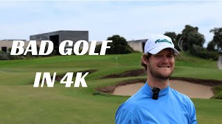 REALLY BAD GOLF IN 4K MOONAH LINKS LEGEND COURSE [upl. by Fong]