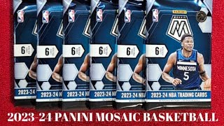 202324 Panini Mosaic Basketball 36Card Blaster Box Rip [upl. by Noby487]