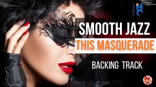 Backing track Smooth jazz  This masquerade in F minor 90 bpm [upl. by Ylram]