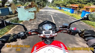 MOJO BS6 RIDE EXPERIENCE  MAHINDRA MOJO 300ABS  MALAYALAM REVIEW  EXHAUST SOUND [upl. by Eirod899]