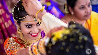 Subhash  Vinusha  Telugu Wedding Highlights by RJ Wedding Films [upl. by Aneres791]