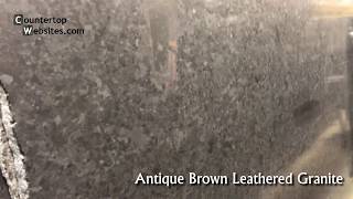 Antique Brown Leathered Granite [upl. by Colligan]