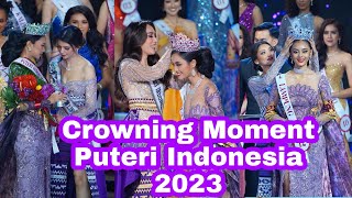 Crowning moment Puteri Indonesia 2023 Tribune View [upl. by Neelloc770]