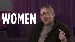 Vandana Shiva Clip 2 Women farmers [upl. by Raknahs]