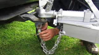 How To Hook The Trailer to Your Car [upl. by Myron48]