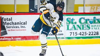 River Falls Wildcats JV Hockey at Baldwin [upl. by Ttenyl]