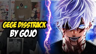 Gege Disstrack By Gojo amp Dikz  Hindi Anime Rap  Jujutsu Kaisen AMV  Prod By Pendo46 [upl. by Raeann447]