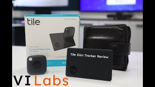 Tile Slim Bluetooth Tracker Review [upl. by Sarnoff972]